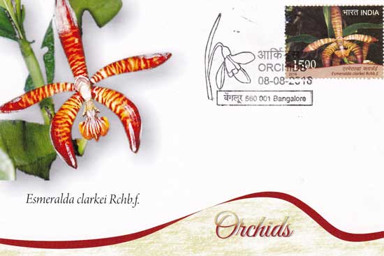 Maxim Cards on Orchids released by Karnataka Postal Circle at Bengaluru