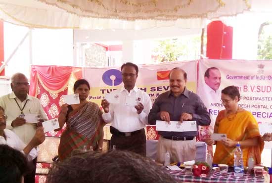 Release of picture postcards bearing permanent pictorial cancellations