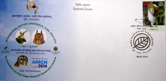 International Raptor Conference Special Cover