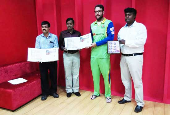 Special Cover on RCB "Game for Green" cricket match held at Bengaluru