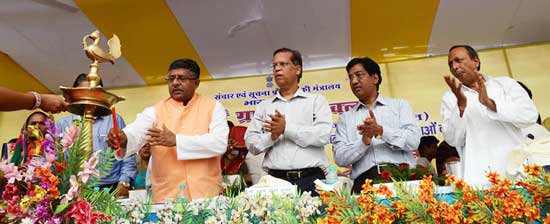 Hon’ble Minister inaugurated a fully computerized and modern Sub Post Office at Alawalpur village