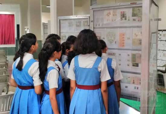 Schoolpex 2015, 19th Inter School State Level Stamp Exhibition