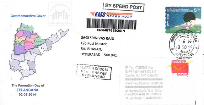 Formation of Telangana State