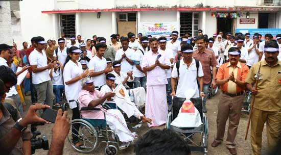 Special Cover on Wheelathon 2015 at Calicut - 8th January 2015.