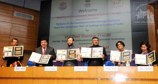 Commemorative Stamps on Zoological Survey of India